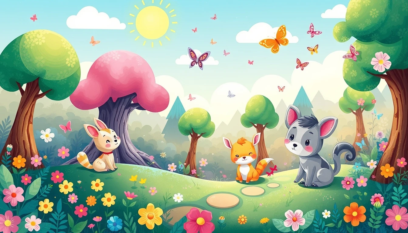 Cute Drawing Wallpaper