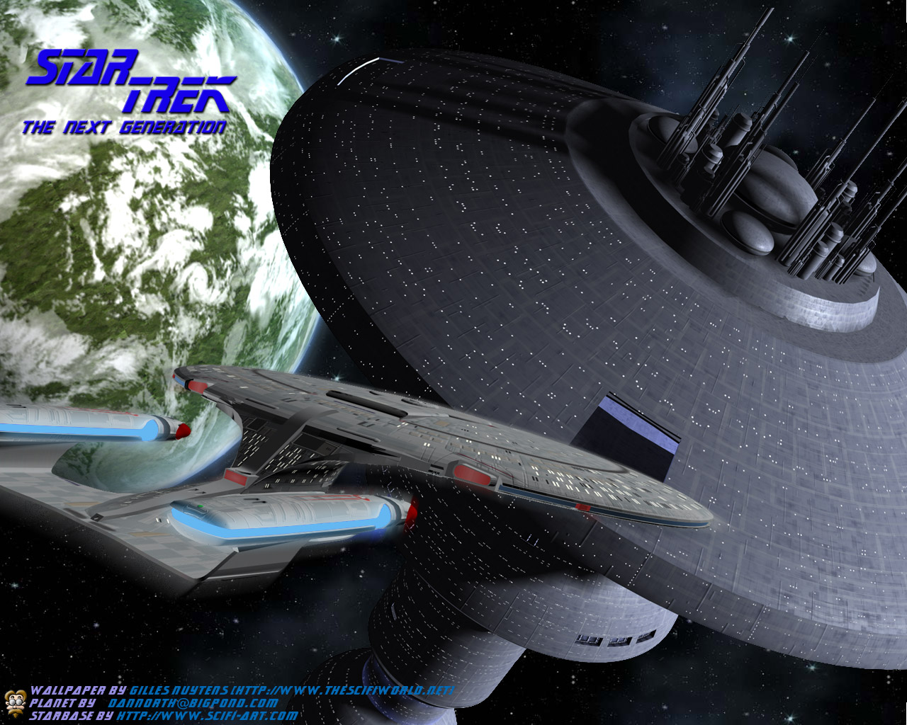 The Scifi World Star Trek Wallpaper