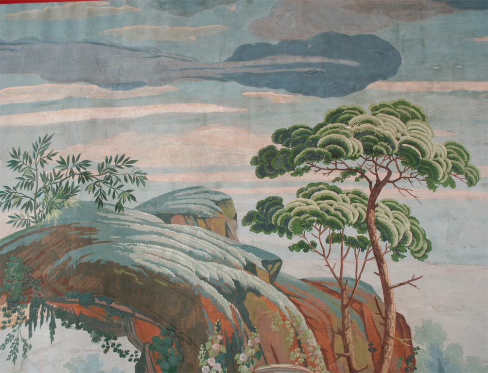 An Early 19th Century Wallpaper Panel By Joseph Dufour At 1stdibs