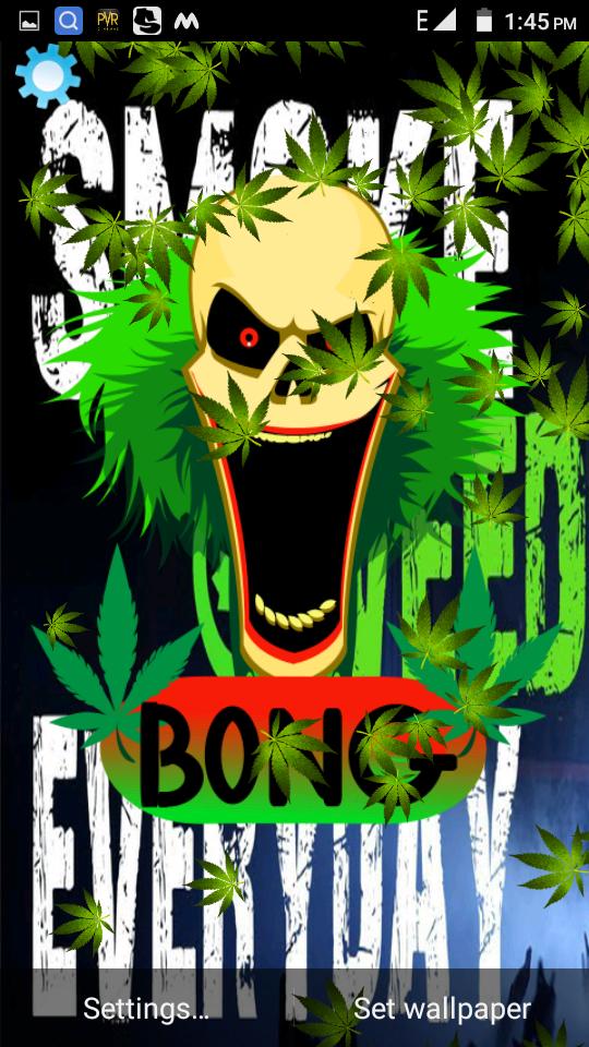 Weed Smoke Lover Live Wallpaper For Android Apk