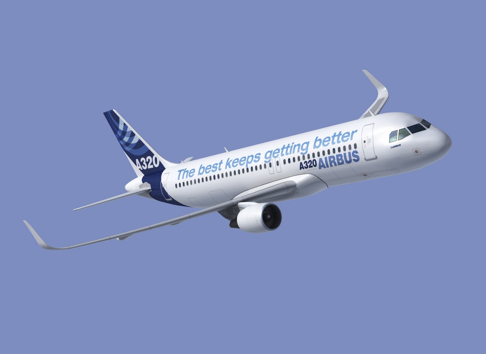 Airbus A320 Neo Puter Image Rendering Aircraft Wallpaper