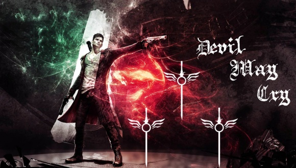 Dmc Devil May Cry Dante Icon Stand Ps Vita Wallpaper