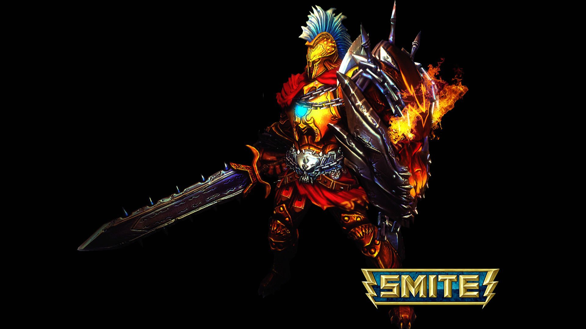 SMITE mmo online battle fighting fantasy warrior wallpaper 1920x1080 1920x1080