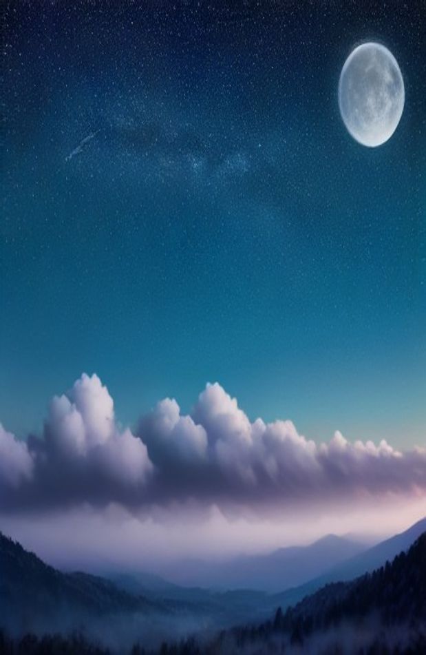 Stars And Moon Wallpaper