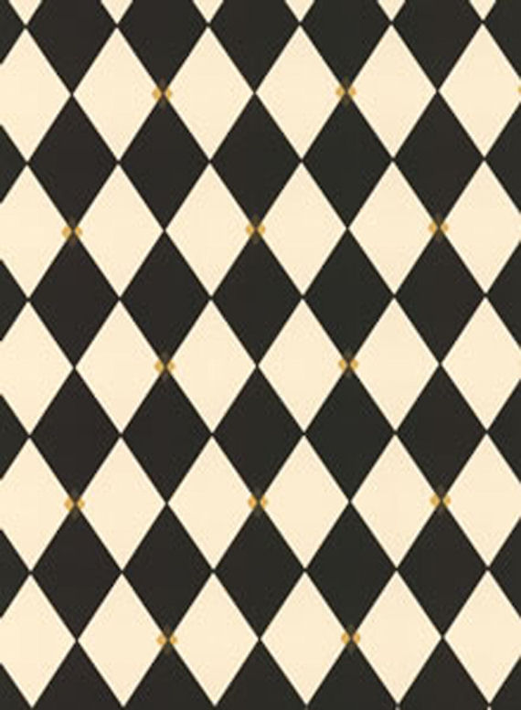 Black Harlequin Wall Paper   Wall Sticker Outlet