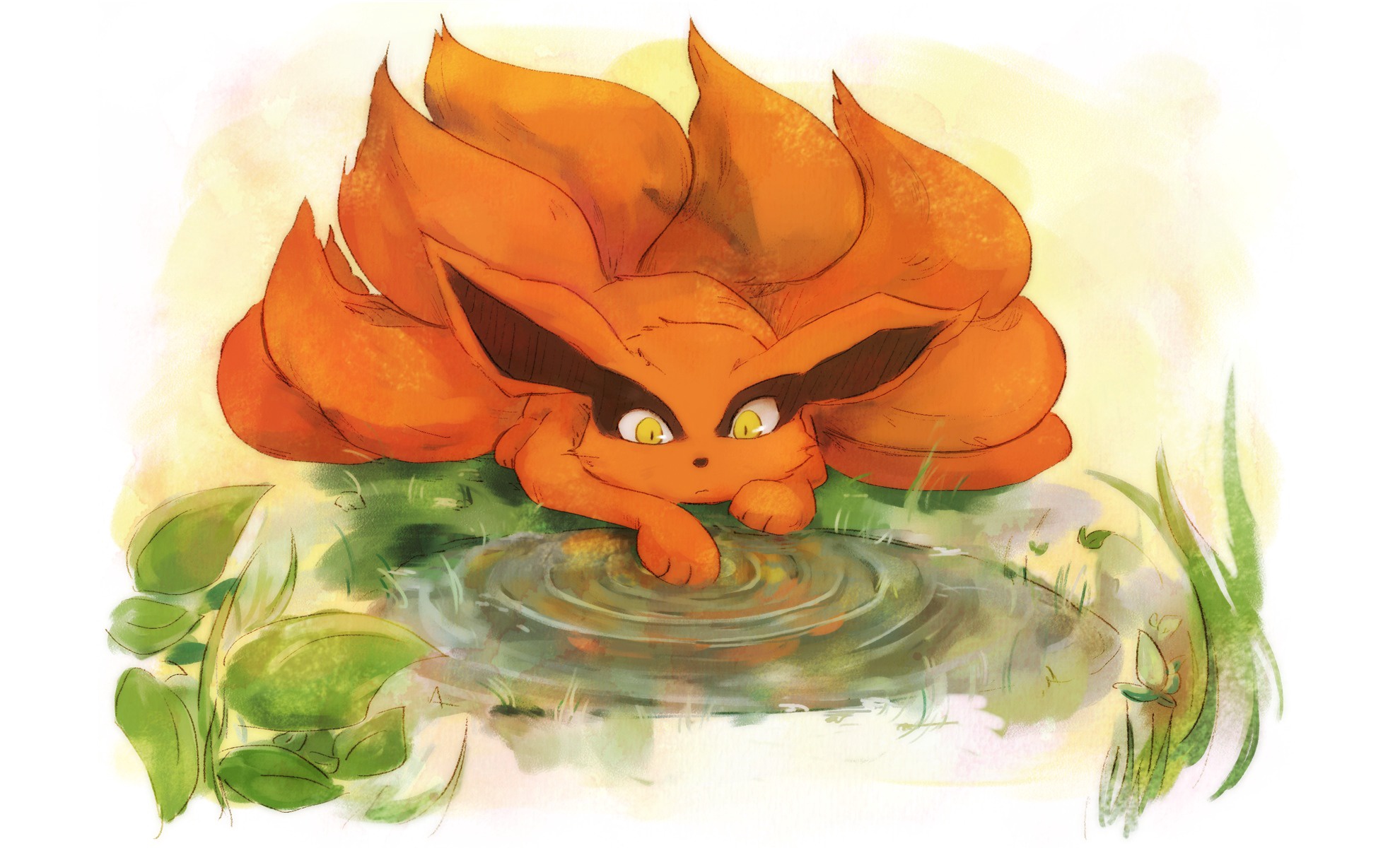 Ky Bi Kurama Anime HD Wallpaper