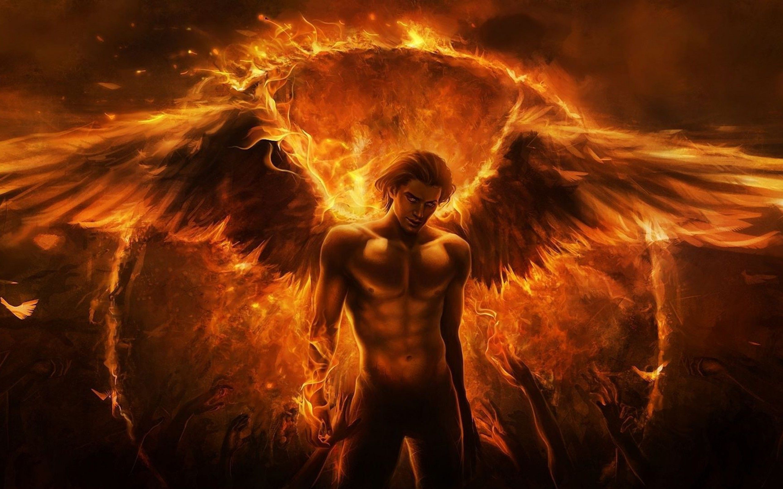 Male Angel Wallpaper HD For Desktop And Mobile