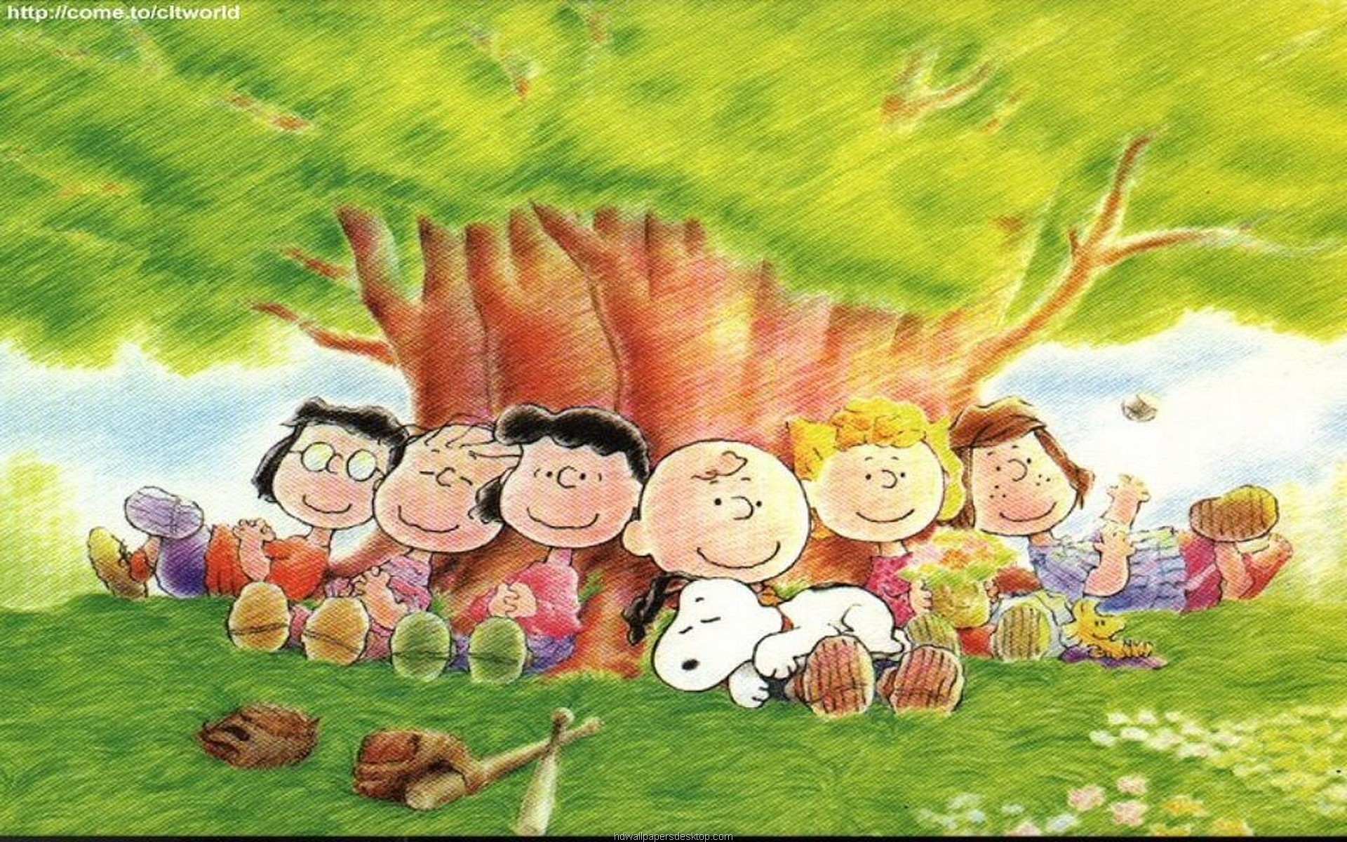 Thanksgiving Snoopy Wallpaper