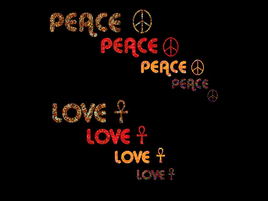 Peace And Love Wallpaper