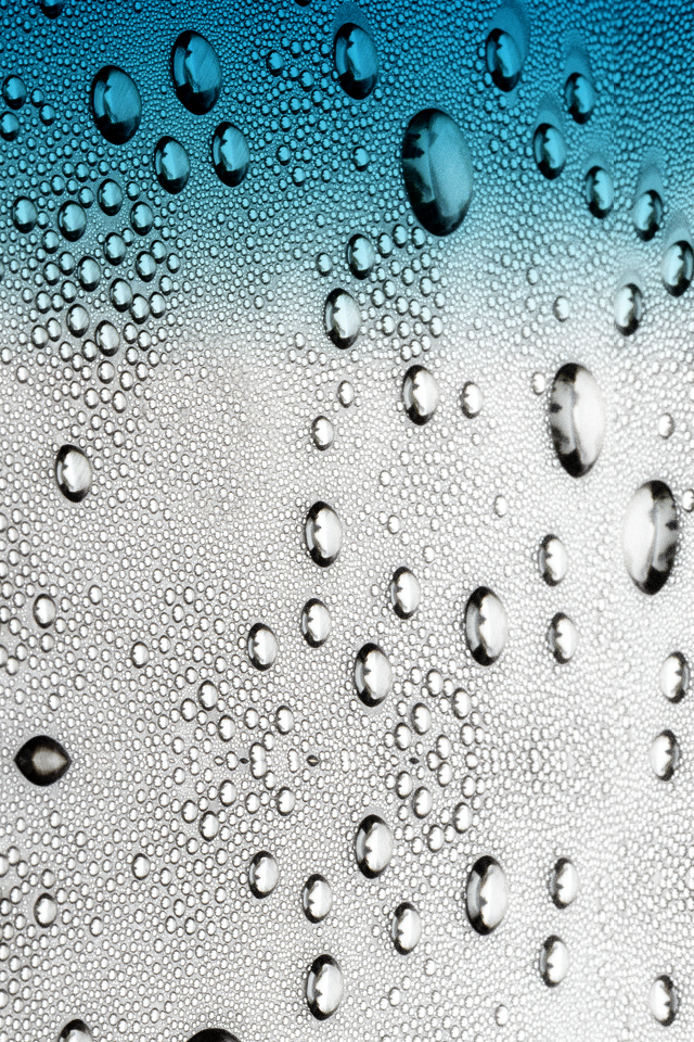 Raindrop iphone 4 wallpaper by gustavelico on