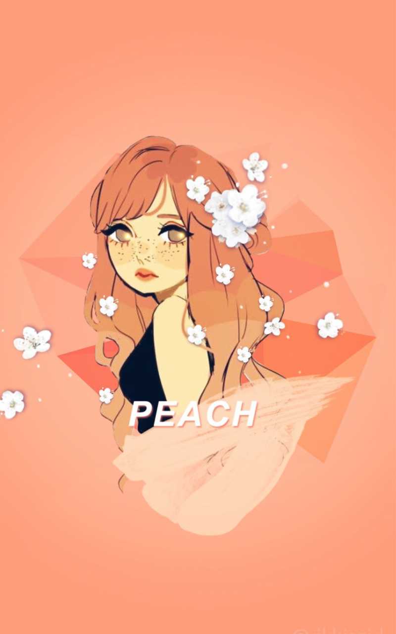 Peach Aesthetic Wallpaper