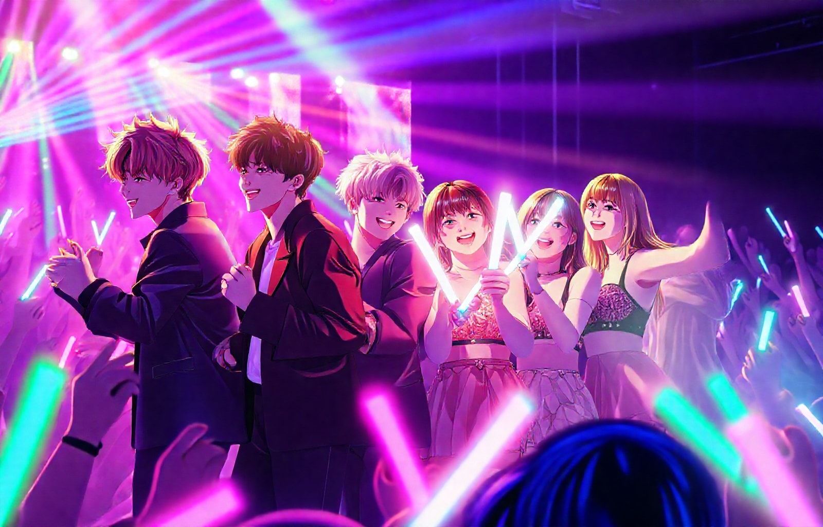 Bts And Blackpink Anime Wallpaper