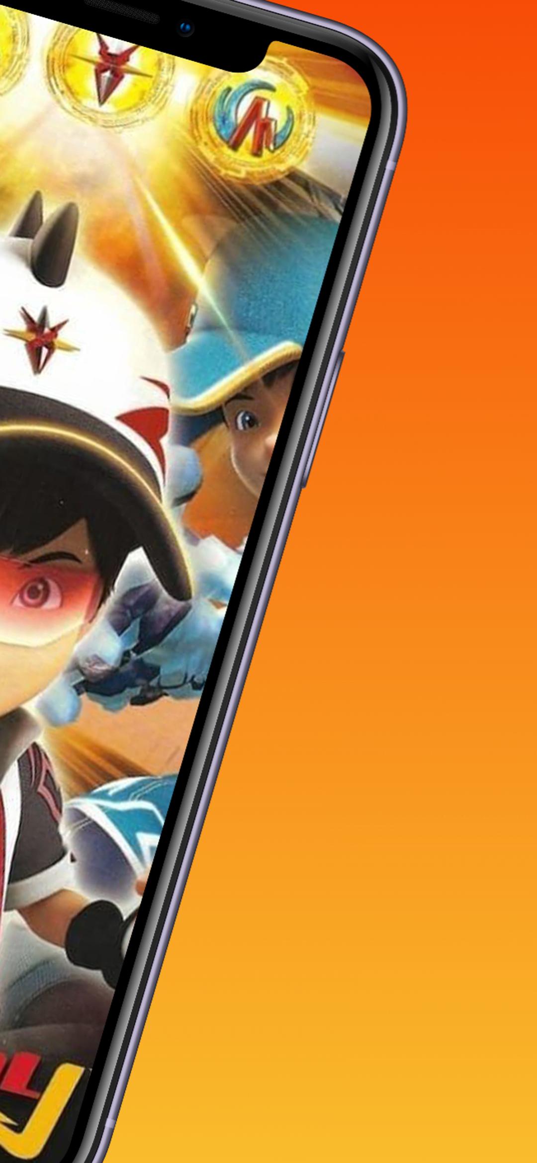Boboiboy and Gopal in action, showcasing elemental powers and dynamic poses. Perfect for a 4k wallpaper