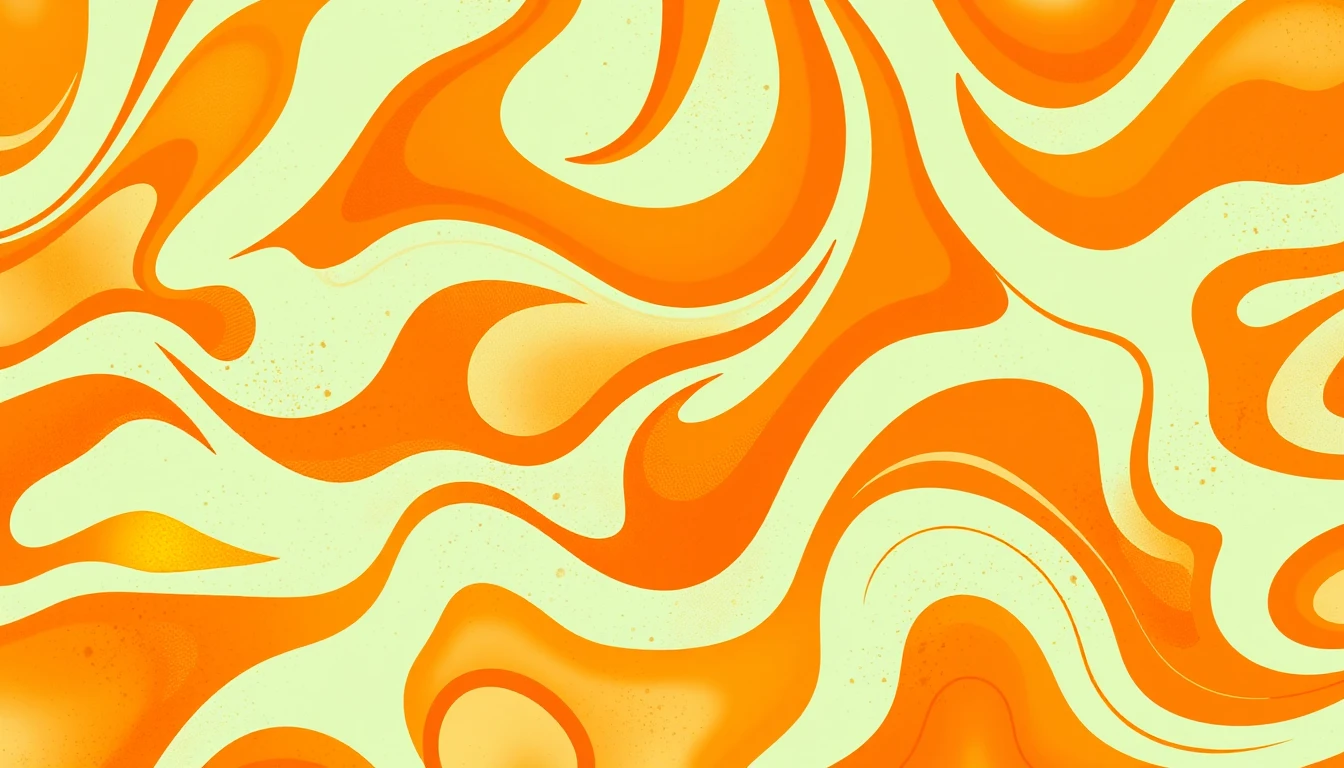 Abstract Orange Wallpaper