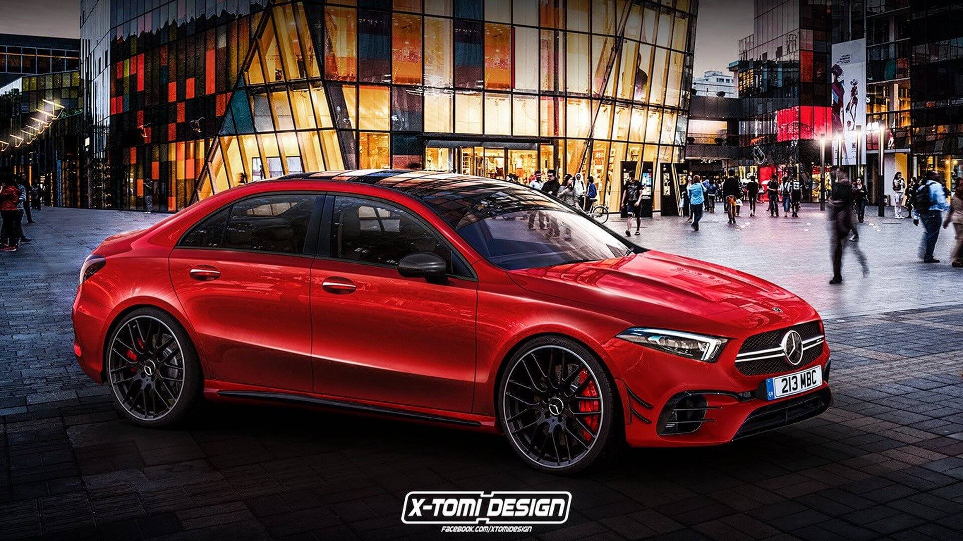 Mercedes Amg A45 Sedan Is Ing But Will It Look Like This
