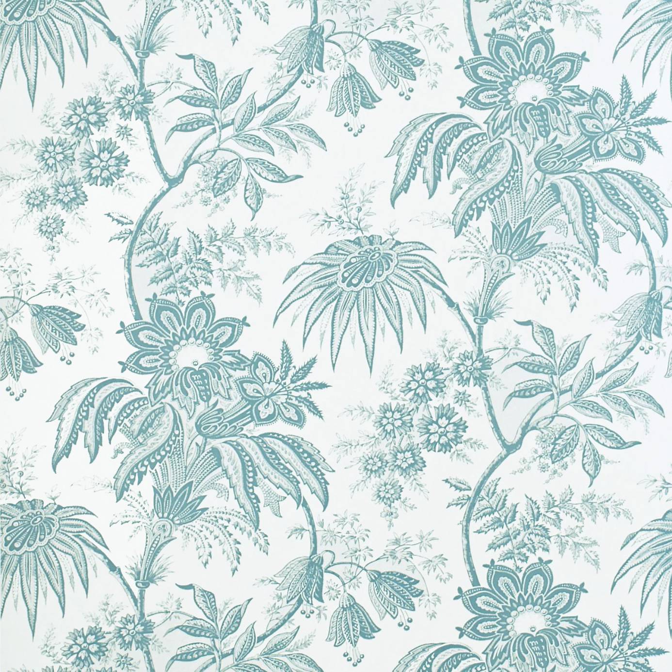 Home Wallpapers Sanderson Toile Wallpapers Jacobean Toile Wallpaper