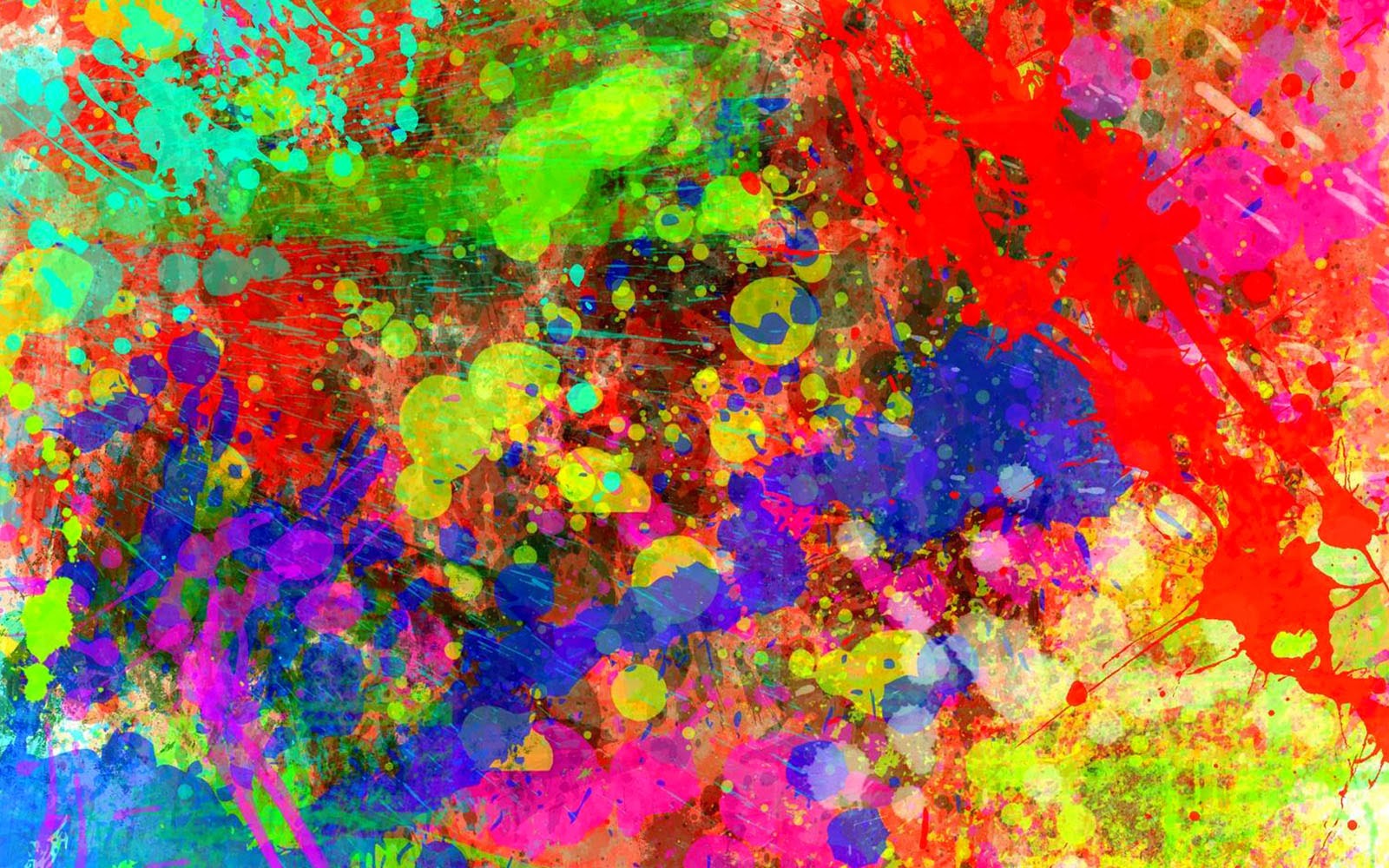 Wallpaper Color Splash Desktop