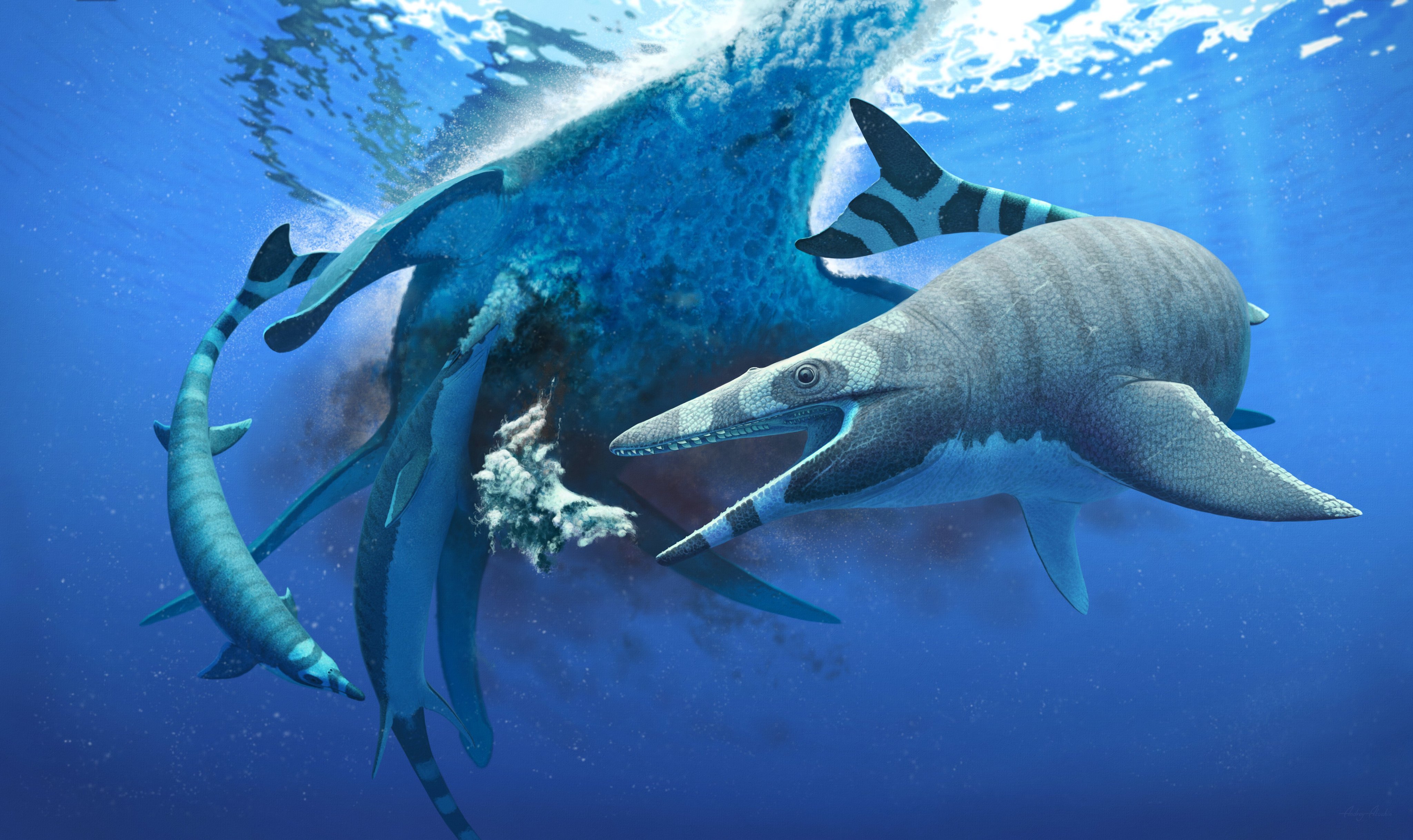Andrey Atuchin On The New Mosasaur I Was Honored To Draw
