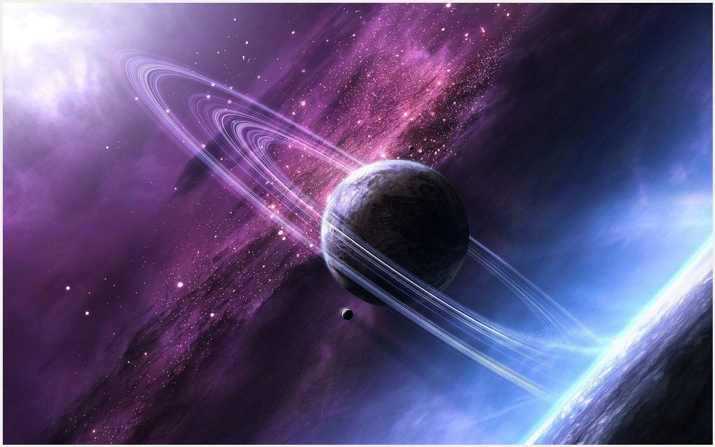 Space Background Wallpaper Saturn