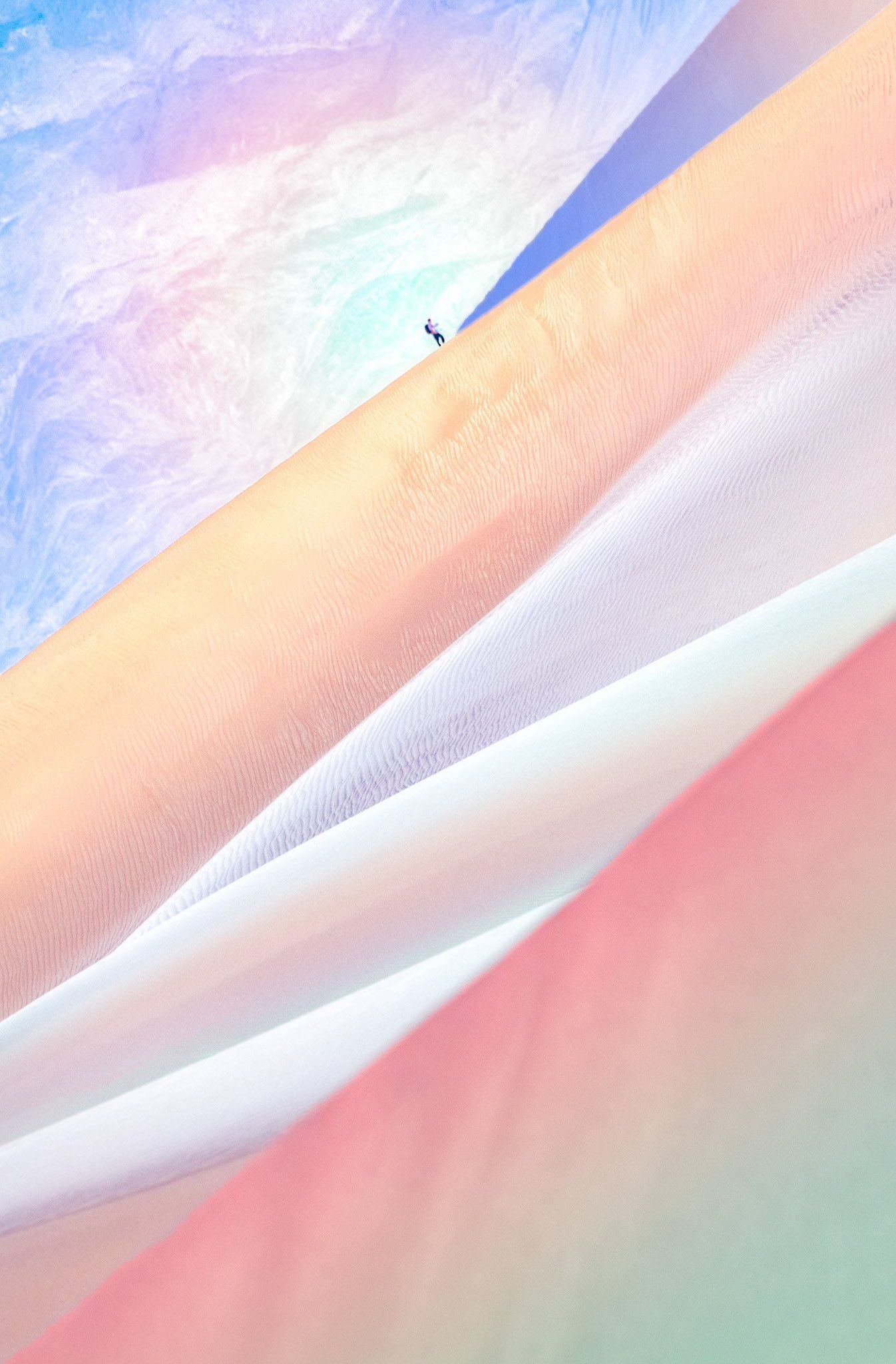 Pastel Rainbow Aesthetic Wallpaper
