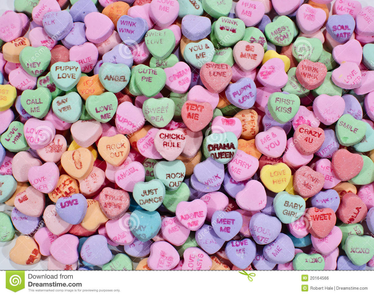 Candy Hearts Background Conversation candy hearts