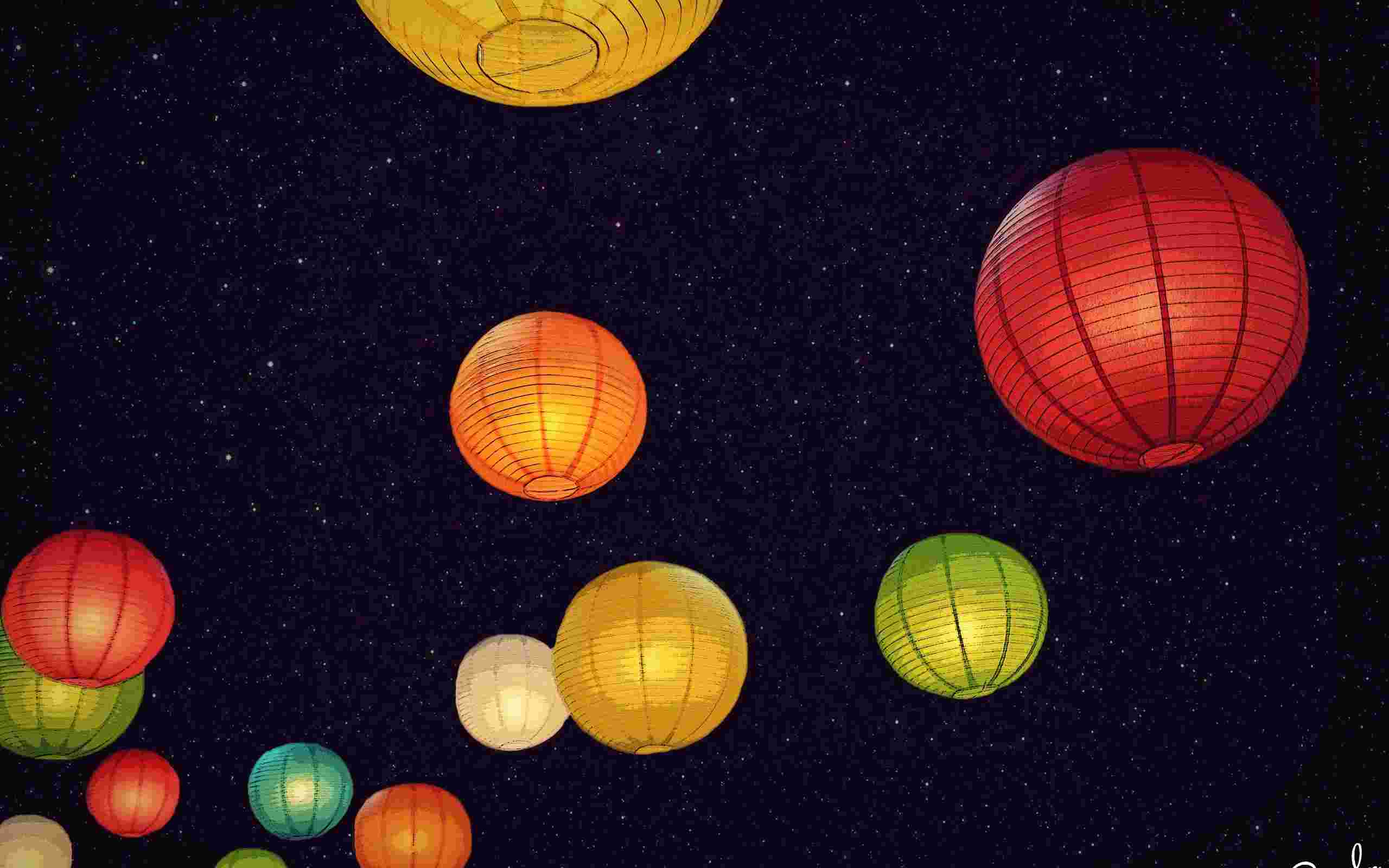 Chinese lanterns wallpaper   Unsorted   Other   Wallpaper Collection 2560x1600