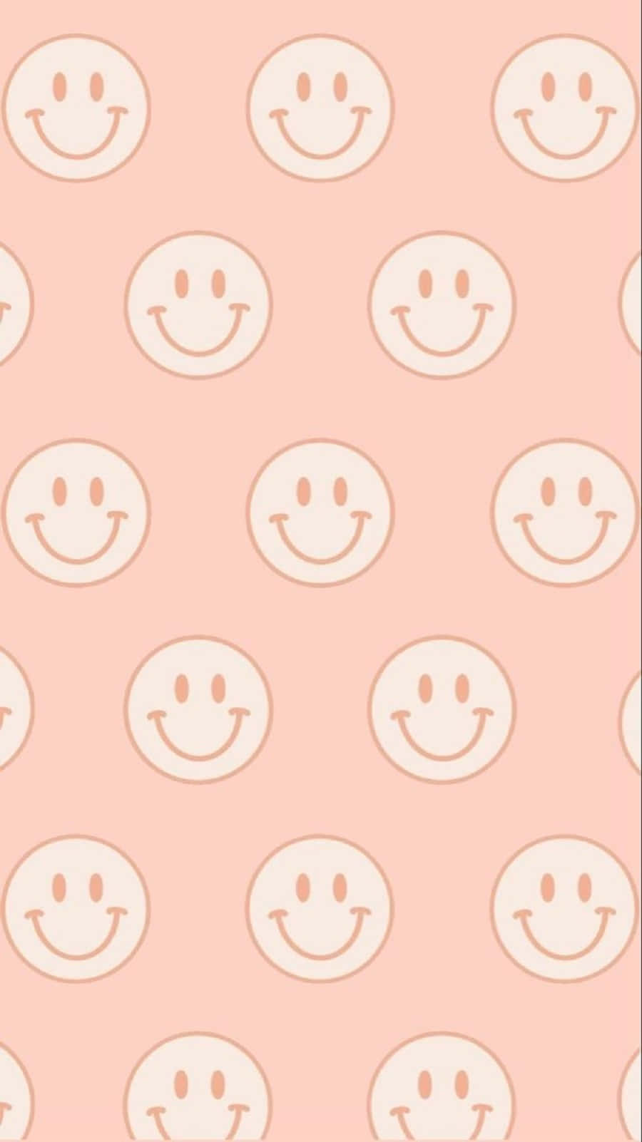 Preppy Smiley Face Background Wallpaper