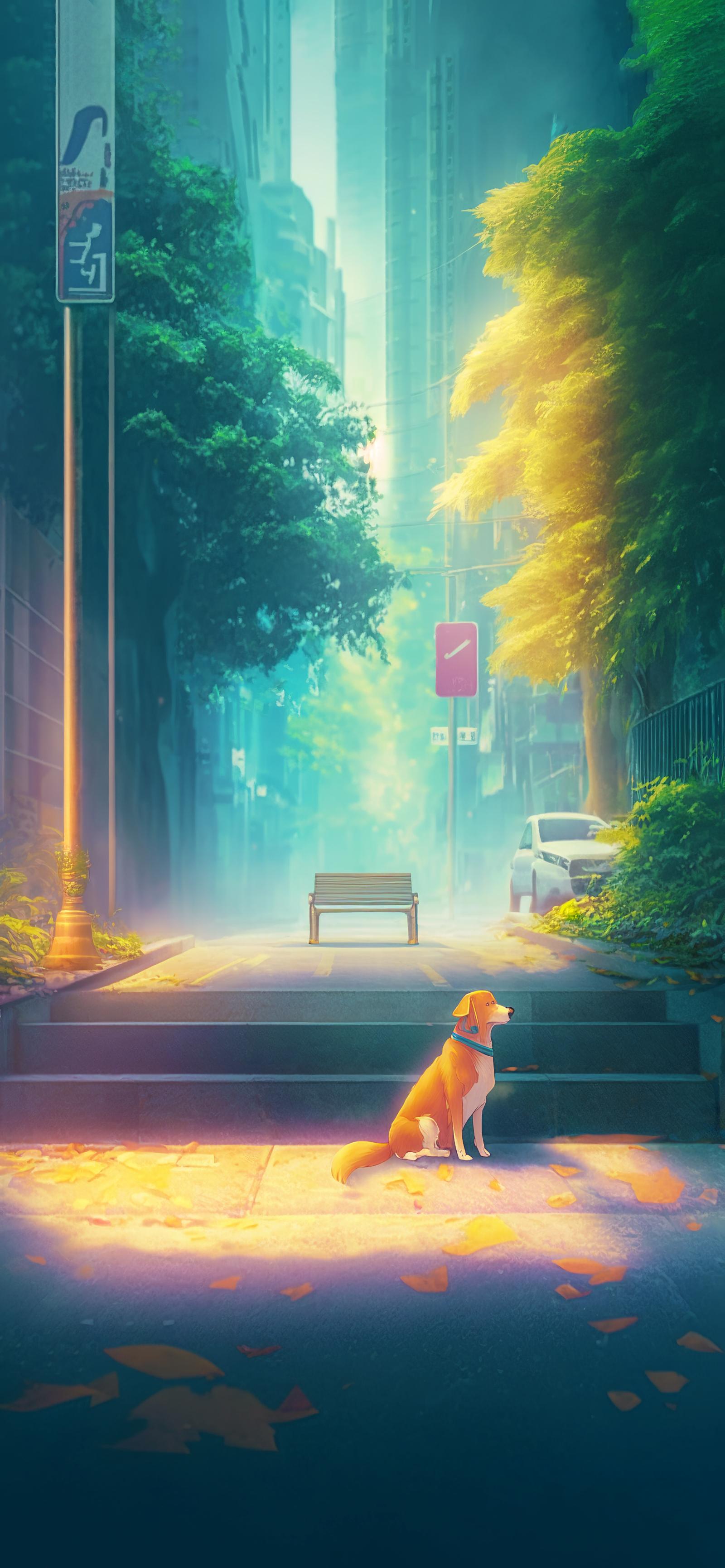 Anime Dog Wallpaper