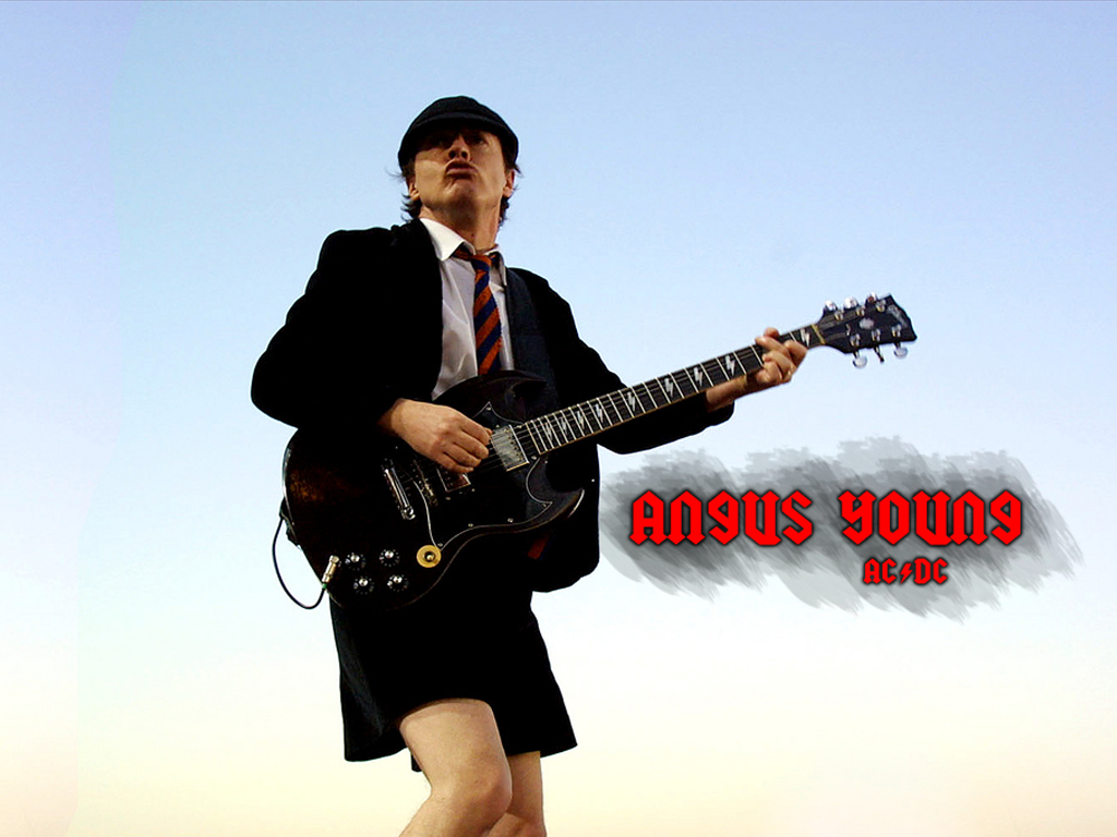 Enjoy This Angus Young Background Ac Dc Wallpaper