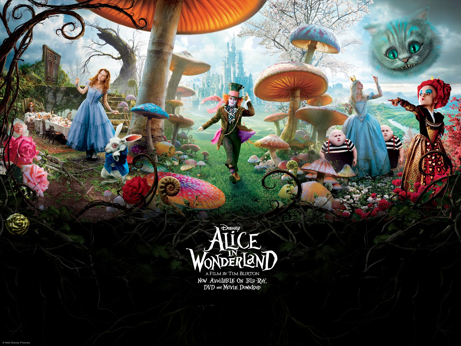 Desktop Wallpaper Alice In Wonderland