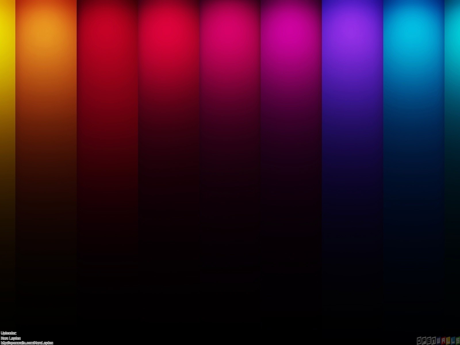 Colorful Background In The Dark Wallpaper Open Walls