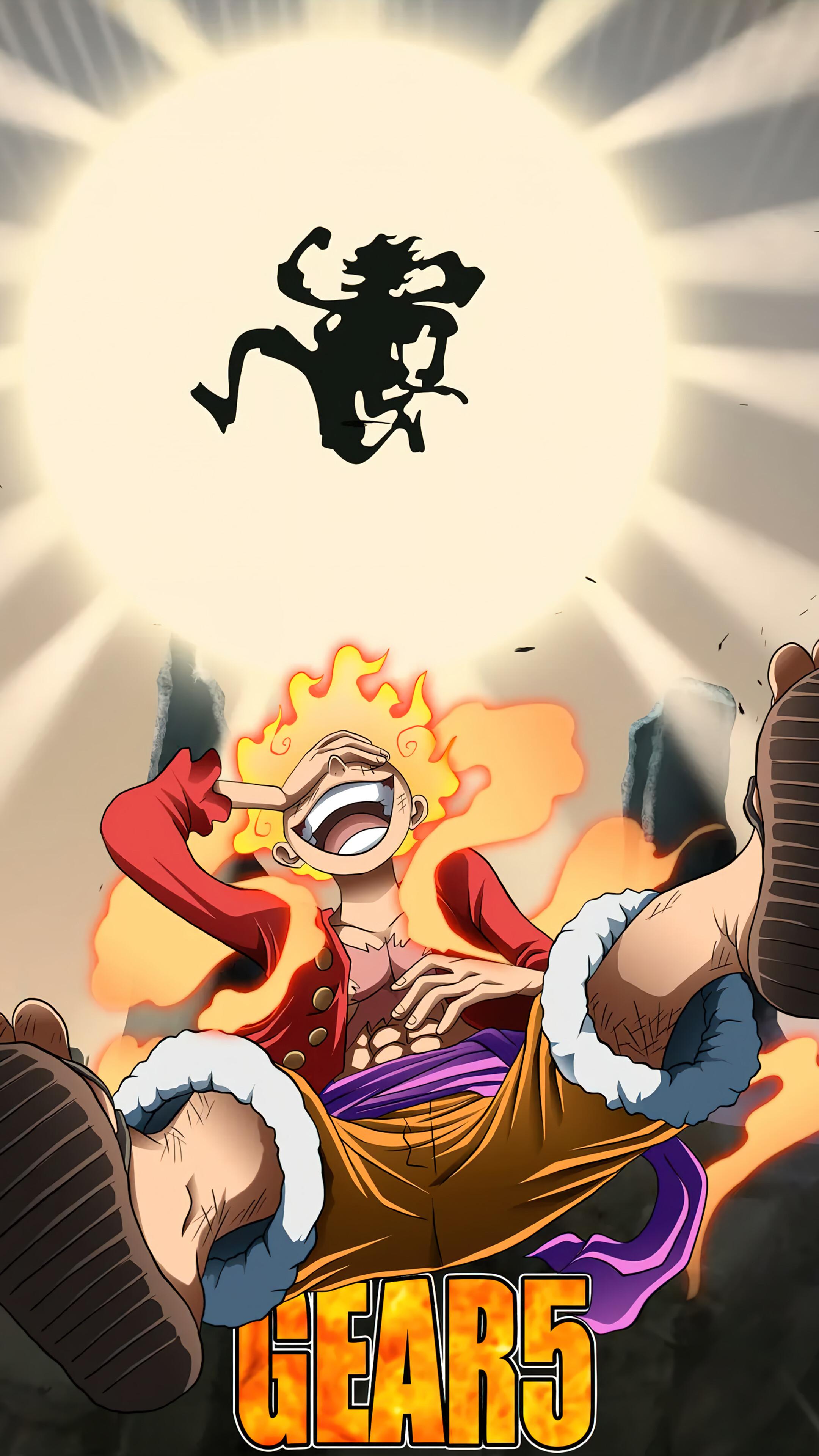 Free download Luffy Gear 5 Sun God Nika One Piece 4K Wallpaper iPhone ...