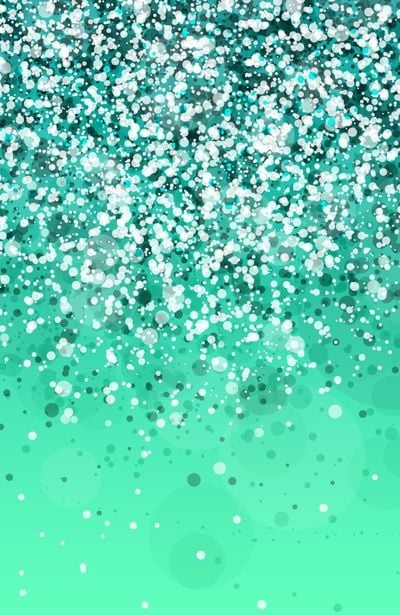 Aqua Green Glitter Sparkle Glow iPhone Wallpaper iPhone wallpaper