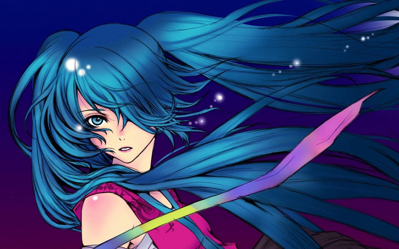 Anime Blue Boy Wallpaper