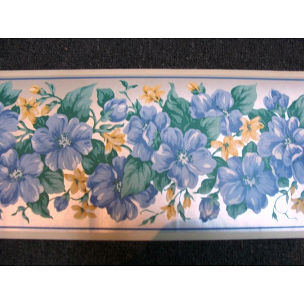 Free download yellow blue floral border product code yellow blue floral