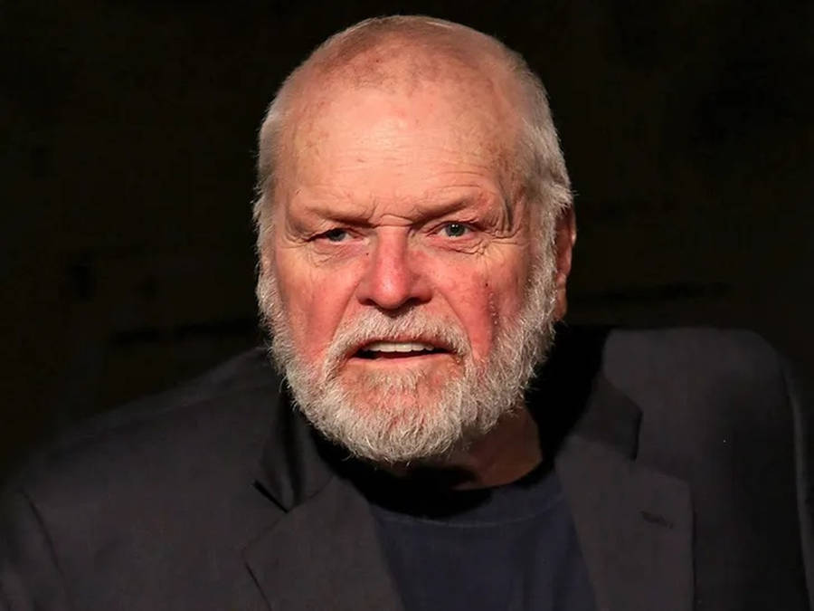 Brian Dennehy On Black Wallpaper