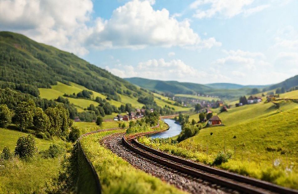 Model Railroad Backdrops Wallpaper