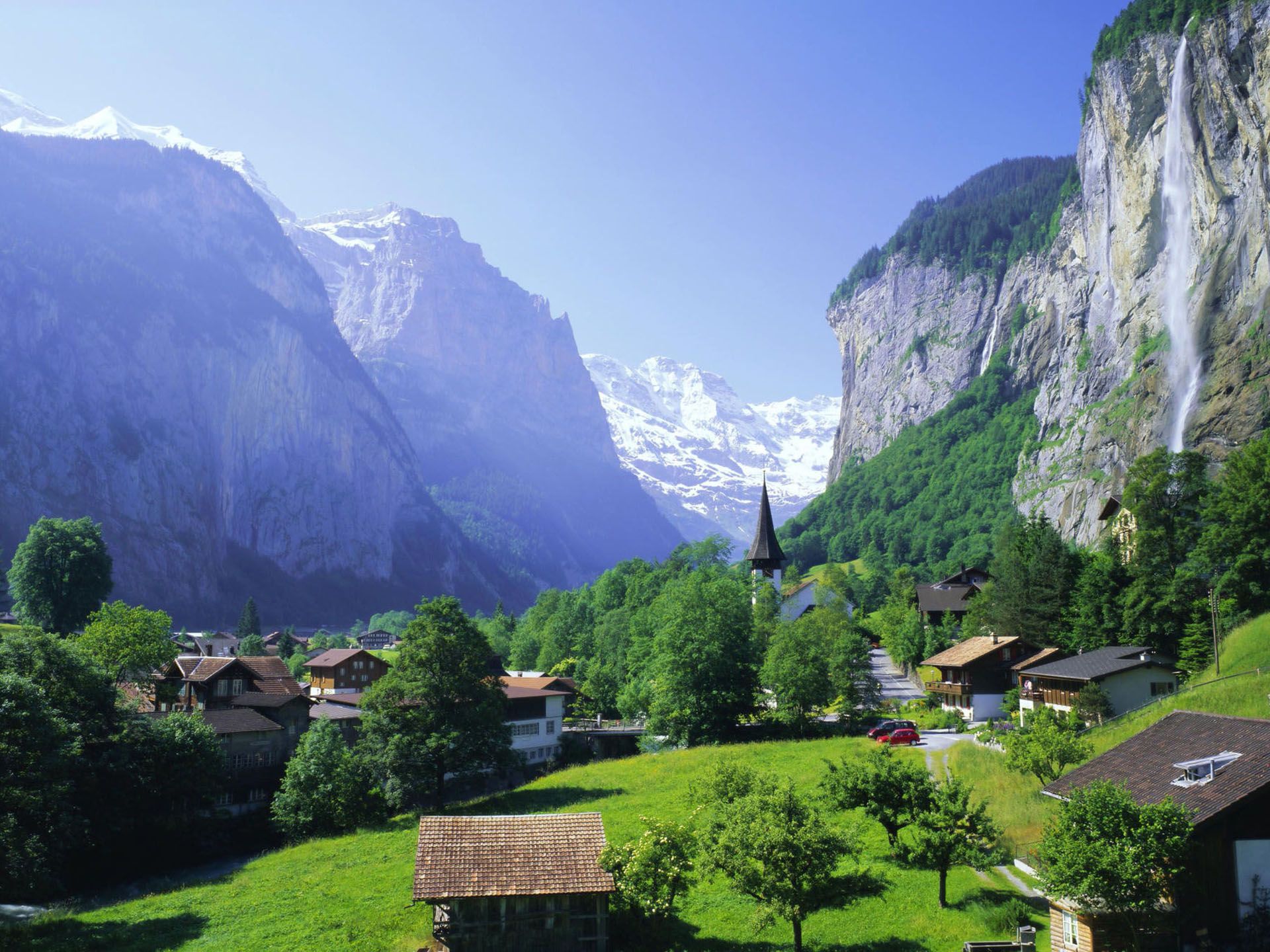 Lauterbrunnen Valley Switzerland Beautiful Photos And Information