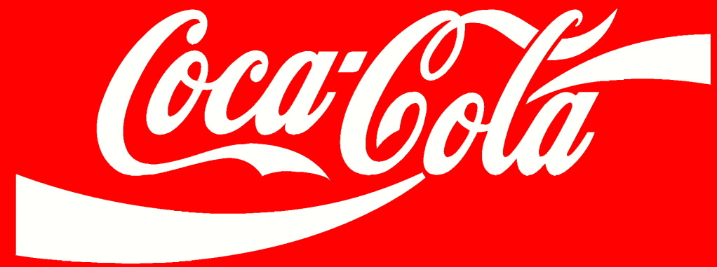 The Coca Cola Logo White