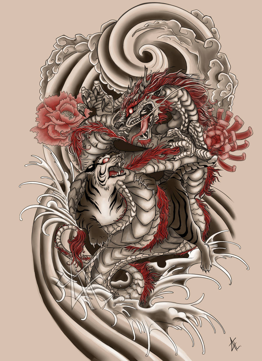 Japanese Dragon Wallpaper
