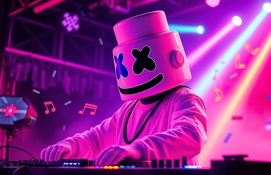 Dj Marshmello Wallpaper