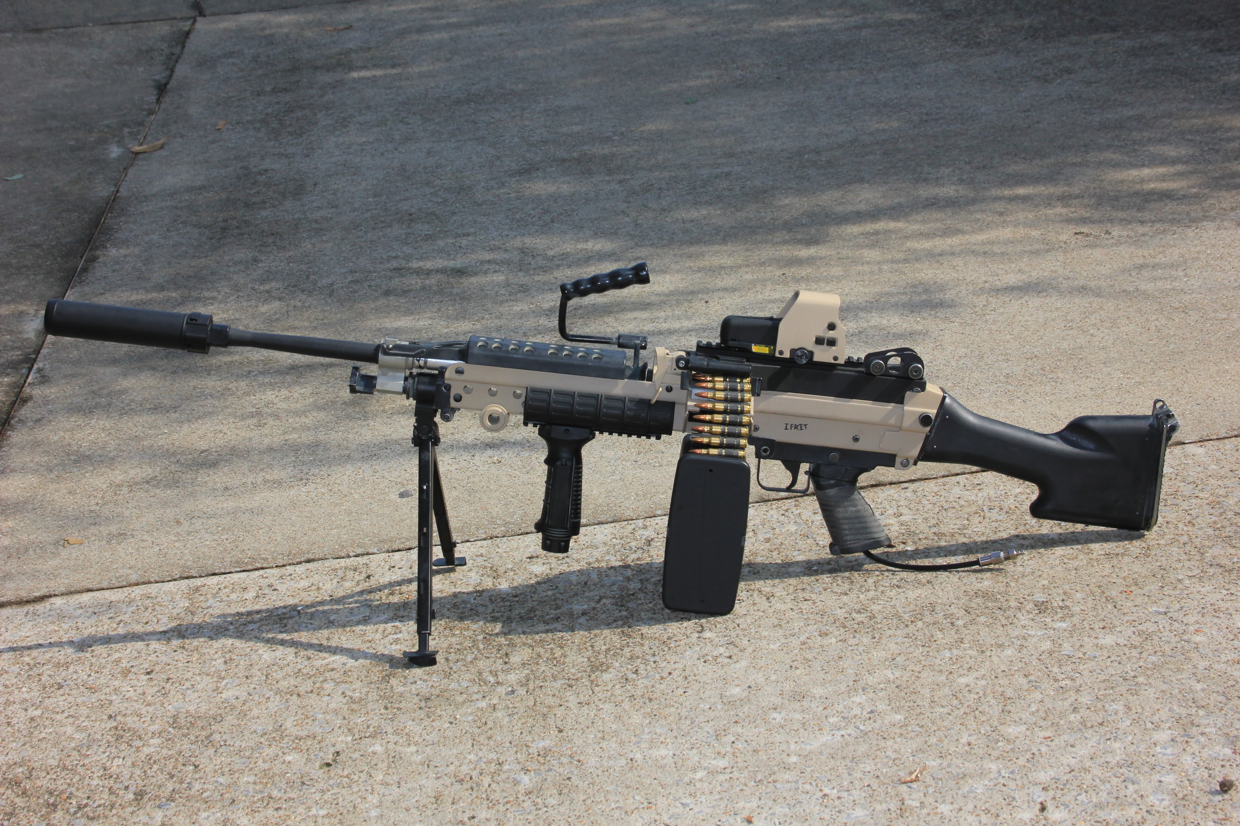 m249 Saw Machine Weapon Gun Military U Wallpaper