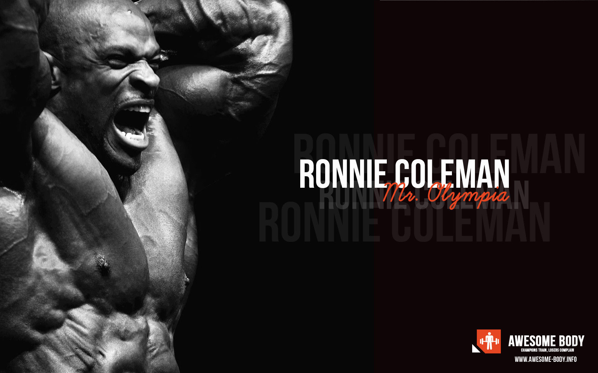 Ronnie Coleman Poster Mr Olympia HD Wallpapers Bodybuilding Wall 1920x1200