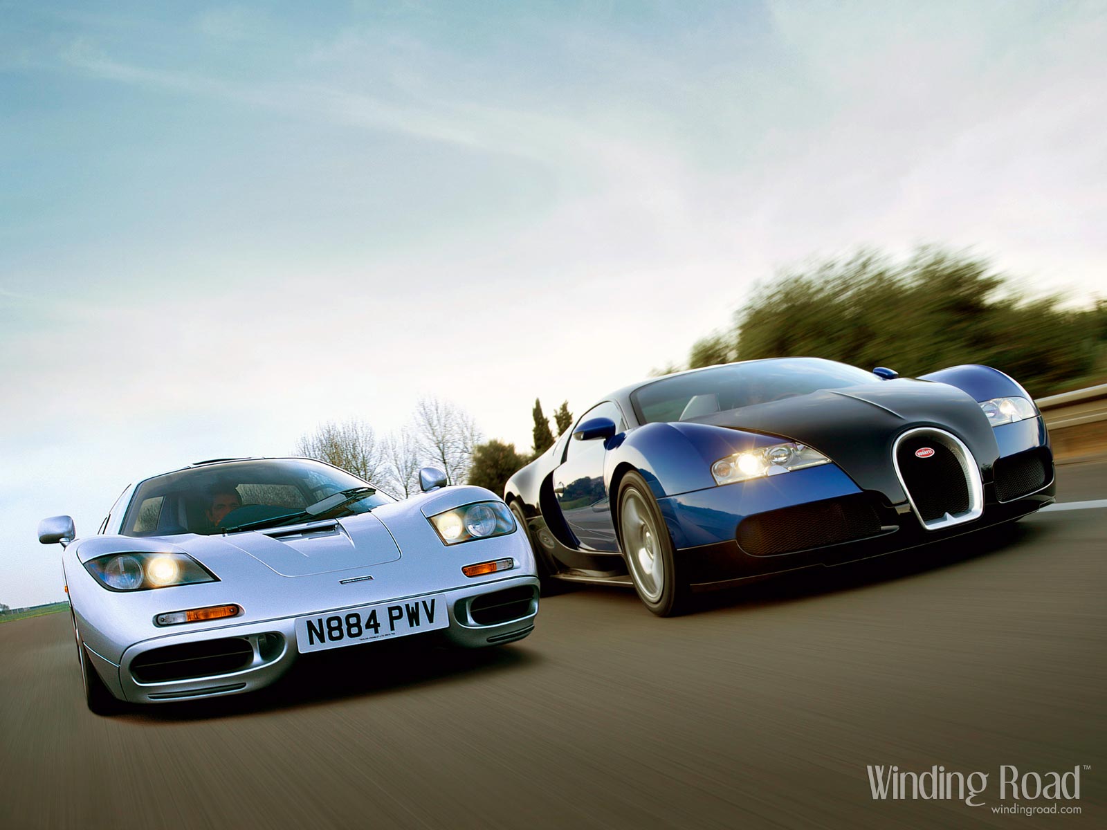 Bugatti Veyron Vs Mclaren F1