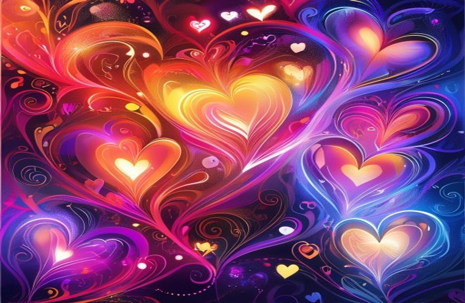 Heart HD Wallpaper In Full Screen