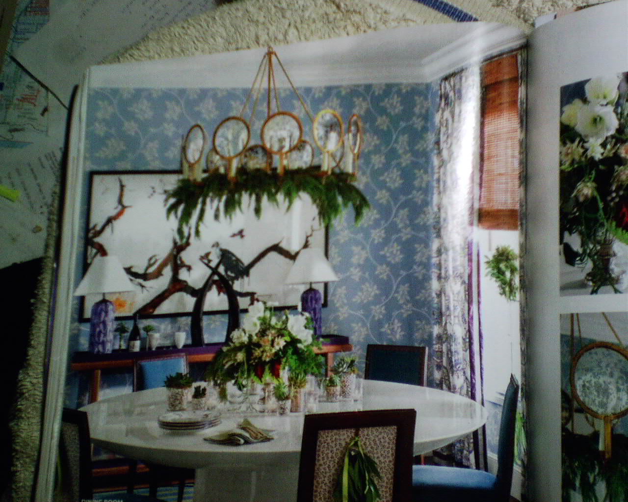 Wallpaper in Southern Living Magazine Decorating Wallpaperladys 1280x1024