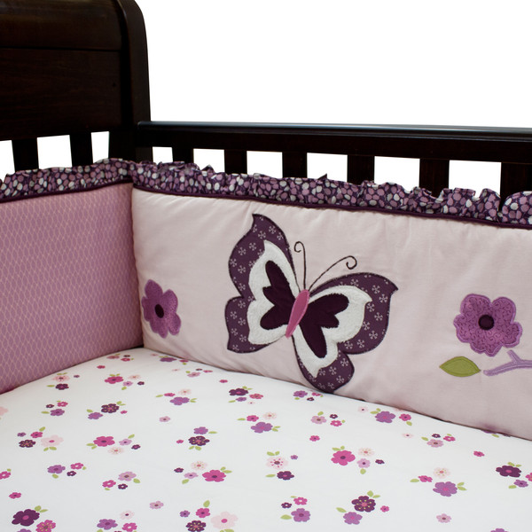 Plumberry Baby Crib Bedding Set By Lambs Ivy