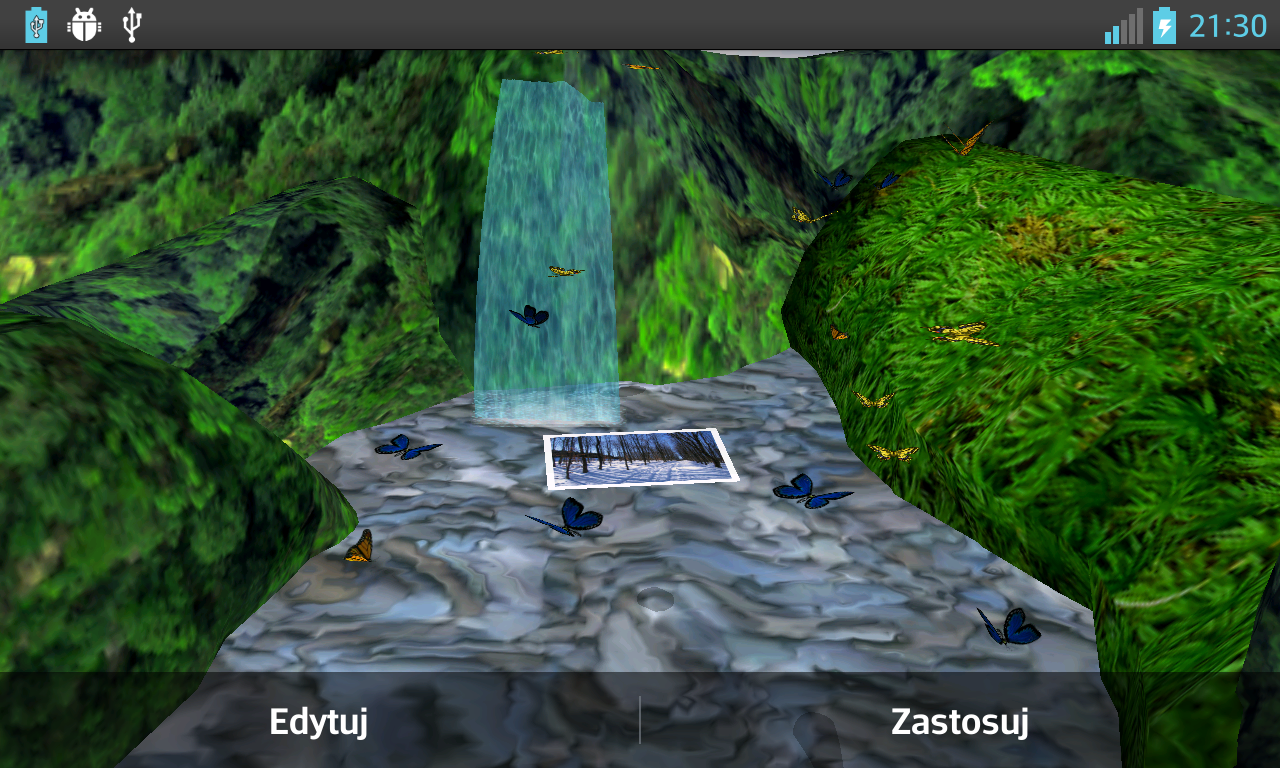 3d Animated Waterfall Change Your Wallpaper Into A