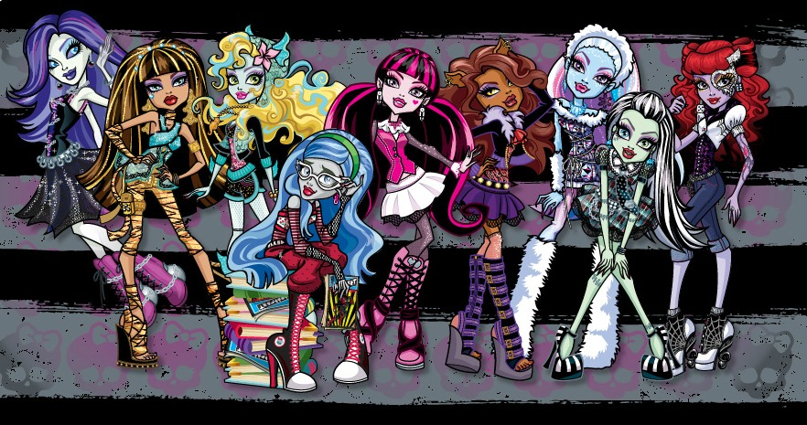 Monster High Ghouls Wallpaper