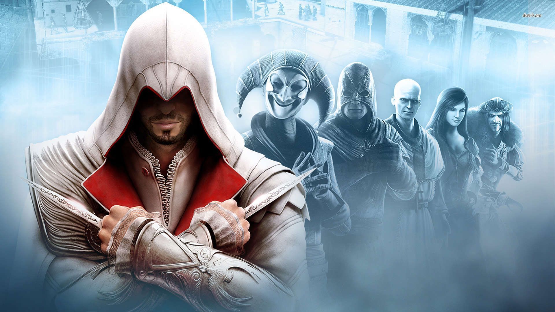 Ezio Assassin S Creed Brotherhood Wallpaper Game